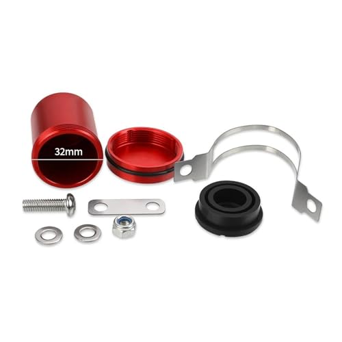 KAnduo Rear Brake Fluid Reservoir Connection Brake For BMW For R 1200 GS LC R1200GS R 1200GS ADV Fuel Hose Bracket Tank Oil Fluid Cup Cover (Color : Gold) - color: Gold