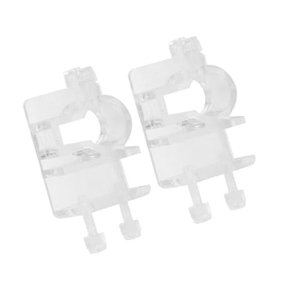 4Pcs Acrylic Aquarium Soft Tube Fixture Holder Hose Clamps Aquarium Fish Water Pipe Hose Fixing Clip Tube Clamp Holder Fish Tank Hanger Acrylic Fixture