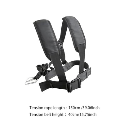 Exercise Sled Harness - Tire Pulling Strap, 59 inch Nylon Resistance Band for Strength and Speed Training