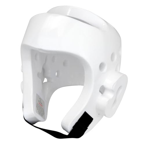 AAMA Custom Foam Sparring Gear Set - Foam Headgear, Olympic Style Chest Guard, Foam Punch and Kick - color: WHITE