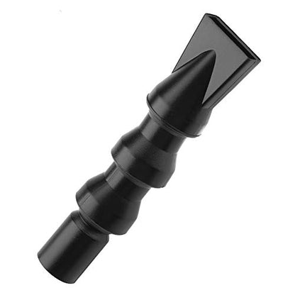 Sorandy Duck Nozzle, 360 Degree Rotating Water Outlet Tube, Flexible Aquarium Pump Connector with 4 Specifications, Ideal for Fish Tank Tornado or Waterfall Effect (Large Flat Duckbill Nozzle) - size: Large flat duckbill nozzle