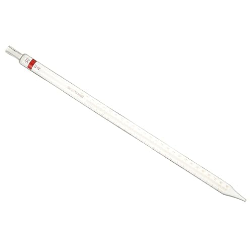 PATIKIL Graduated Dropper Pipettes 4 Pcs 50ml Reusable Borosilicate Glass Pipette for Transfer Liquid for Laboratory, Chemistry, Clear - size: 50ml