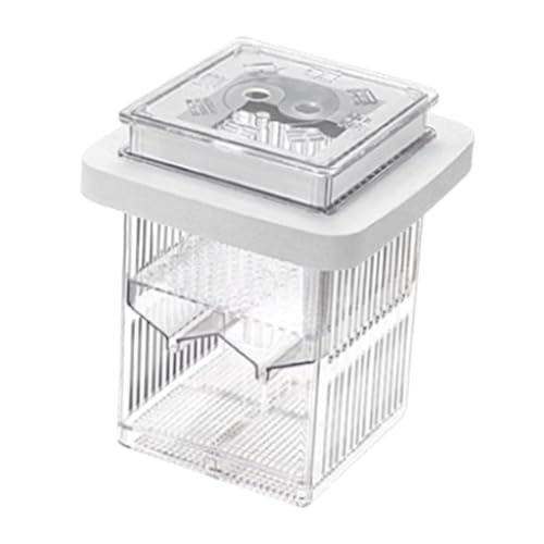 Gupy Breeder Box Acclimation Case Reconcilable Aquarium Delivers Fishing Tank Parts Fish Tank Breeder for Home Use, White - color: White