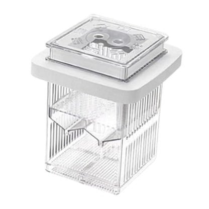 Gupy Breeder Box Acclimation Case Reconcilable Aquarium Delivers Fishing Tank Parts Fish Tank Breeder for Home Use, White - color: White