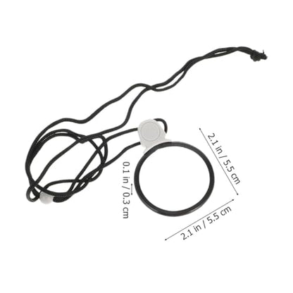2pcs Portable Neck Hanging Magnifying Glass for Coins Maps and Jewelry Lightweight Design Enhanced Clarity for Prints and Detailed Observations