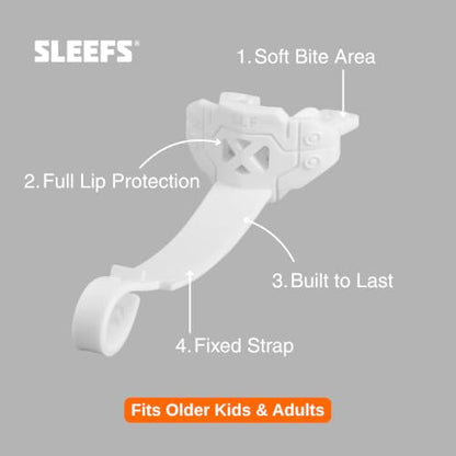 Faith Cross White X Football Mouthguard - color: Cross White