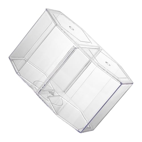 YARNOW Multi Functional Transparent Isolation Box for Fish Breeding Incubator Tank for Betta Guppy Shrimp with Enhanced Survival Rate for Aggressive Fish