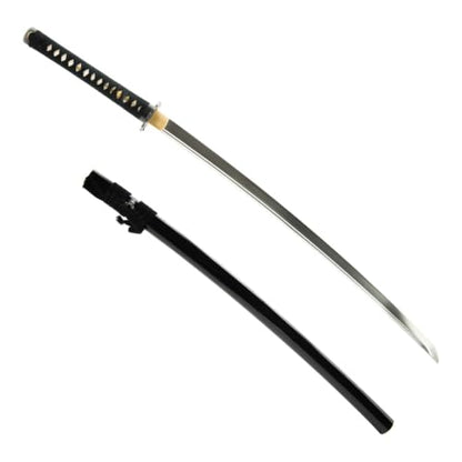 Hand Forged 1045 Heat-Tempered Katana, Full Tang Sword - color: Warrior 369
