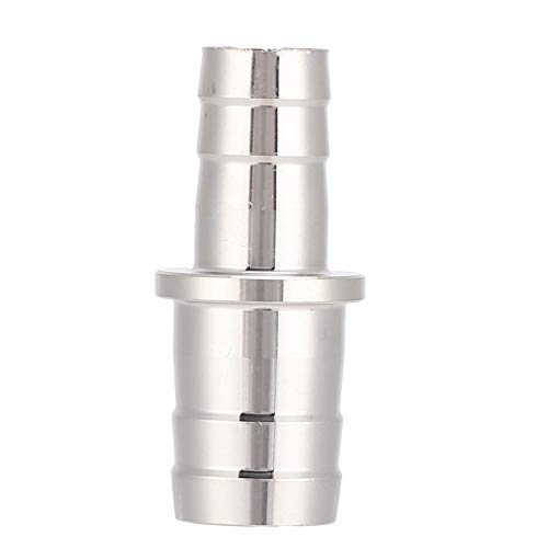 Aquarium Stainless Steel Water Pipe Adapter Fittings Joint Connector for Fish Tank12mm to 16mm (12 to 16mm stainless steel reducer)