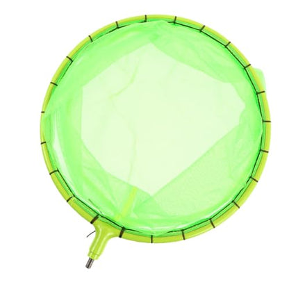 BESPORTBLE Fishing Net Head 30cm Diameter Fluorescent Green Fishing Landing Net Replacement Mesh Pouch for Outdoor Anglers