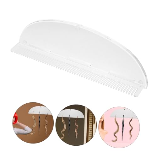 MERRYHAPY Hair Extension Organizer Wig Holder Storage Rack Comb Braiding Hair Holder for Salon Barber Supplies