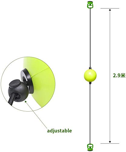 Fight Ball Reflex Trainer for Reaction Boxing Speed Training,Safe Double end Punching Ball with Strong Vacuum Suckers