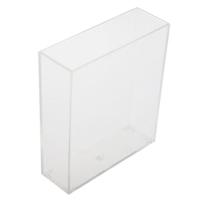 Yardwe Portable Clear Fish Viewing Box Small Acrylic Desktop Aquarium Betta Tank Breeding Container for Shrimp and Fish Observation