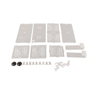Fish Breeding Box, Transparent Acrylic Fish Isolation Box with Isolation Board, Fish Separator for Aquarium Fish Breeding, Shrimp Clownfish Guppy (20CM*10CM*10CM) - size: 20CM*10CM*10CM