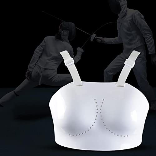 Colaxi Breast Protector Adults Kids Fencing Guard for Rugby Football Boxing Muay Thai - size: Women M 90-94cm