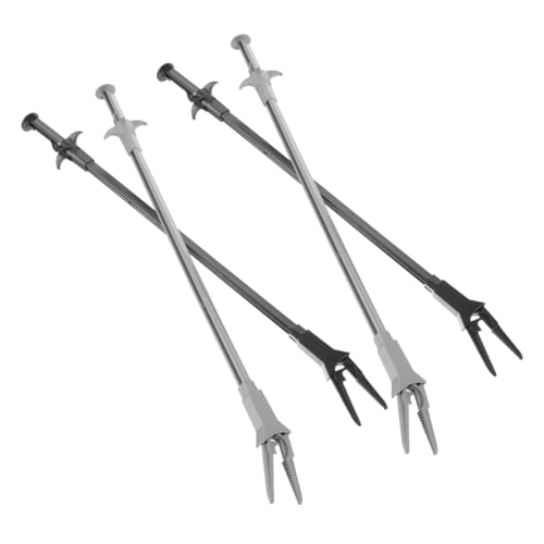 BESPORTBLE 4pcs Extra Long Aquarium Tweezers Precision Fish Tank Cleaning Tools for Planting Feeding Maintenance Convenient Aquascaping Tongs