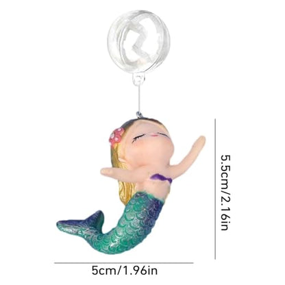 Floating Mermaid Aquarium Decor - Fish Tank Ornament for Aquarium Décor Thematic Ornaments