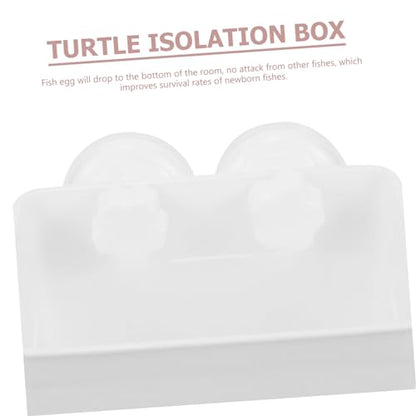 TOYANDONA 1set Fish Breeding Box Small Aquarium Incubator Suction Cups for Fry and Pregnant Fish Isolation Tank for Safe Breeding and High Survival Rates of Juveniles