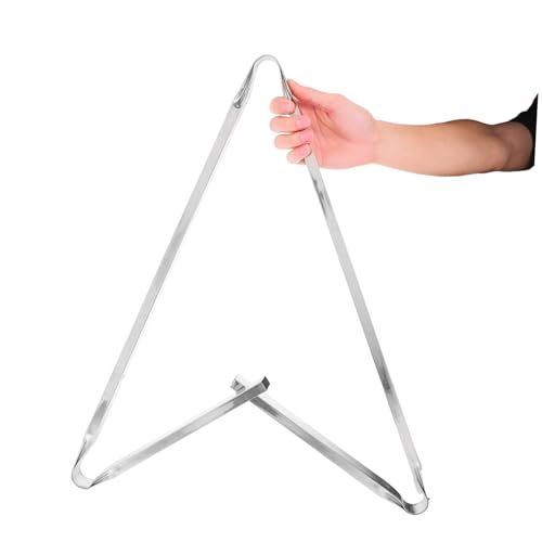 Toyvian Stainless Steel Bucket Rack Water Bucket Organizer Clasp Pail Shoulder Strap Tool Holder for Fishing Kitchen Use