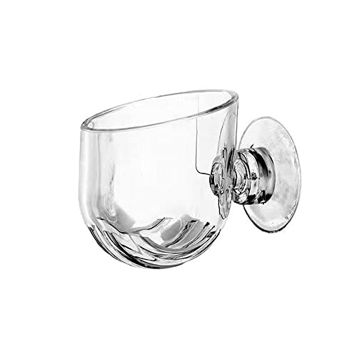 Aquarium Growing Cup with Suction Holder, Gardening Vase Acrylic Waterweed Fish Tank(Oval)