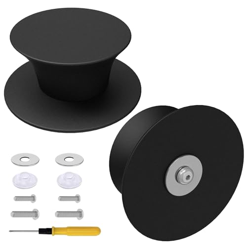 2Pcs Universal Pot Lid Replacement Knobs, Silicone Pan Lid Holding Handles, Heat Resistant and Prevent Static Electricity, Non-Slip Handle for Kitchen Cookware Lids and Covers