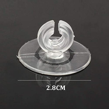20Pcs Aquarium Fish Tank Suckers Suction Cups Holders Clips Clamps for 4/6mm Airline Tube