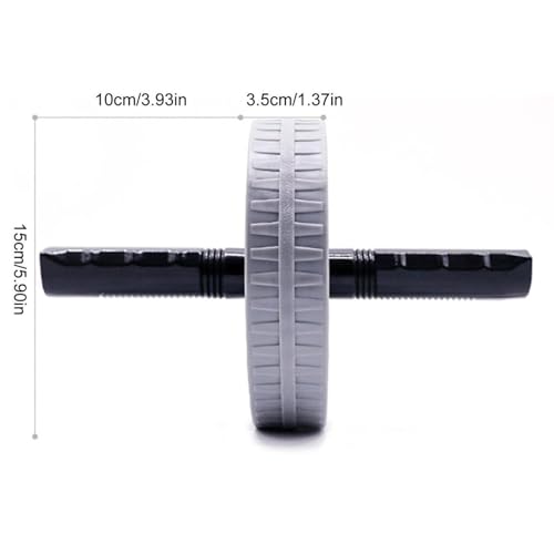 AB Roller Wheel - Ab Roller for Abdominal Workout and Core Strength Training, Portable Ab Wheel Roller Exercise for Men Women Fitness Lover, No Noise Ab Wheels for Home Gym &Travel