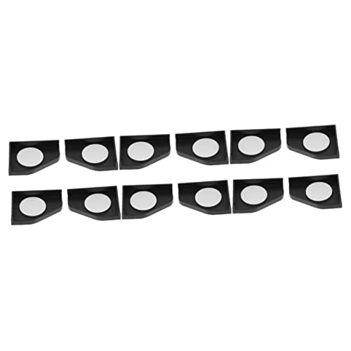12pcs Fish Tank Corner Pads Protective Safety Bumper for Aquarium Shock-Absorbing Corner Protectors Easy to Attach for Home Decor