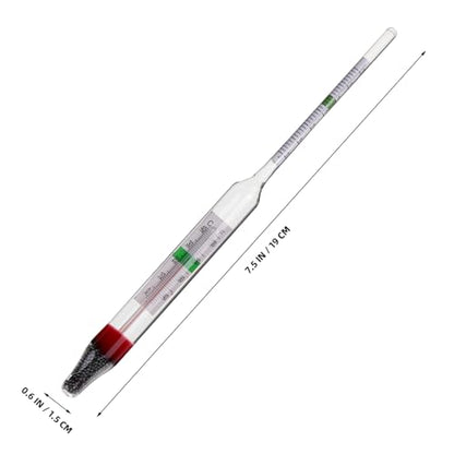 Veemoon 1set Hydrometer Kit for Testing Includes Portable Salinometer and Measuring Cylinder for Accurate Aquarium and Aquaculture Monitoring