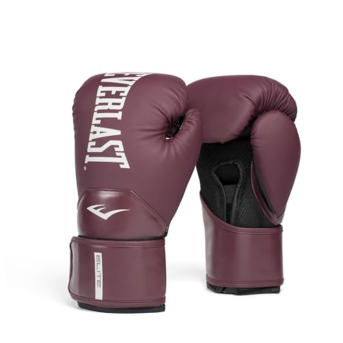 Everlast Elite 2 Boxing Gloves - color: Purple, size: 12 oz
