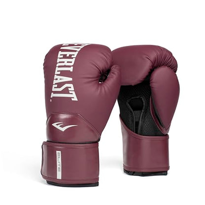 Everlast Elite 2 Boxing Gloves - color: Purple, size: 12 oz