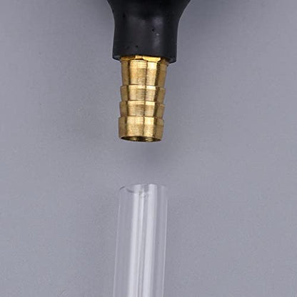 Manual Liquids Transfer Pump Kit, Hand Siphon Pump with 2 Durable PVC Hoses, Fuel Transfer Pump for Gasoline, Oil, Water, Diesel, Gas, Fluid(1M) - size: 1M