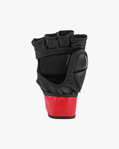 Gameness Pro Training Gloves - color: White/Black/Red, size: Small