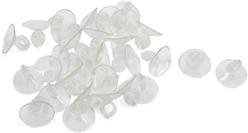 XYWHPGV 30pcs Clear Soft Silicone Suction Cup Clip Suction Cup for Aquarium Fish Tank (dd00a b374f e803a 0246e 5d64d 9dcaf