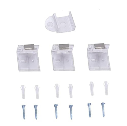 Cordless Cellular Shades Accessories Mounting Brackets Window Shades Replacement Fittings Window Treatment Repair Kit (1.5inch Diameter)