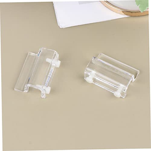 4pcs Aquarium Bracket Acrylic Support Tool for Fish Tank Cover Stable Easy to Install Compatible for Open Fish Tanks