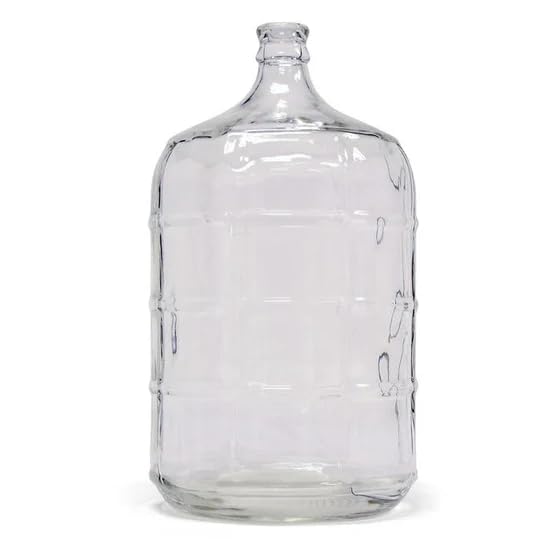 5 Gallon Glass Water Jug | Plastic‑Free Pure Water Storage Bottle | BPA‑Free, No Microplastics, Reusable Glass Container for Drinking Water, Fits Home Water Dispensers
