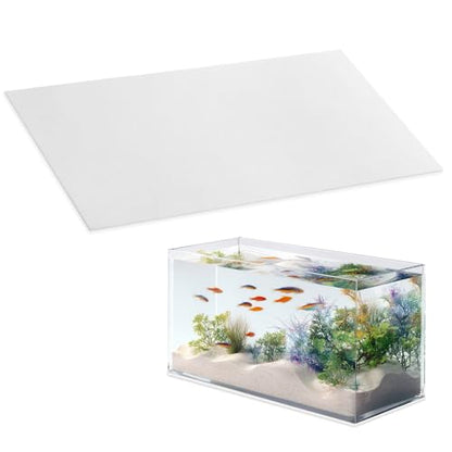 Aquarium Leveling Mat, 12 x 30 Inch Under Tank Pad, 6mm Thick Non-Slip Shockproof Fish Tank Cushion, Waterproof, Easy to Cut, White - color: White, size: 12 x 30in