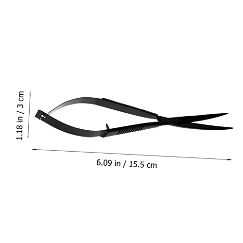 ibasenice Underwater Plant Scissor Ergonomic Aquarium Trimmer for and Convenient Tool for Cleaning Substrate and Gravel Fish Tanks