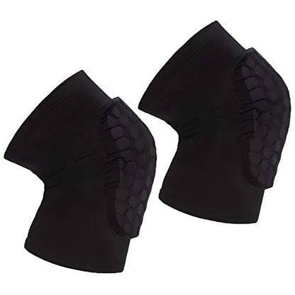 PISIQI Compression Collision Avoidance Knee Sleeve - color: Black, size: X-Large