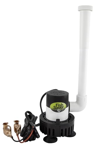Marine Metal FS-4 Fish Saver Water Pump for Live Bait Well Aeration