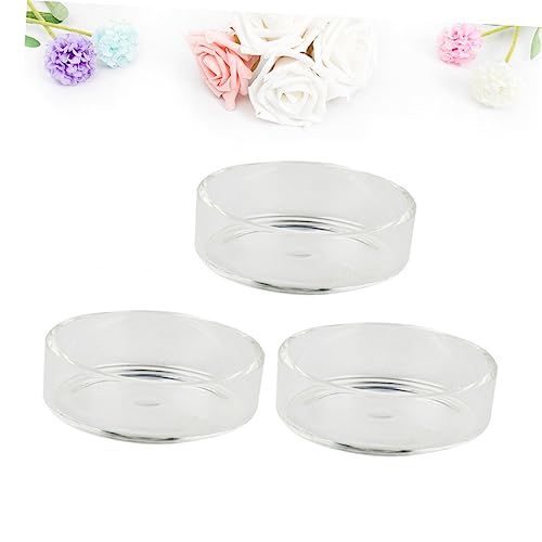 BESPORTBLE 3pcs Multipurpose Feeder Bowl Shrimp Food Dish for Aquarium Decorative and Safe for Pets