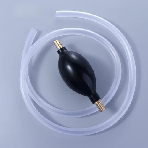 Hand Pump Suction Pump Oil Water Liquid Transfer Fuel Pump Pipe Manual Suction Pump Portable Plastic Car Fuel Transfer Pump(60cm)