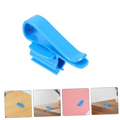 8pcs Fish Tank Water Hose Clips Water Pipe Fixing Clamp Plastic Hose Clamp for Aquarium Easy Installation - color: Blue