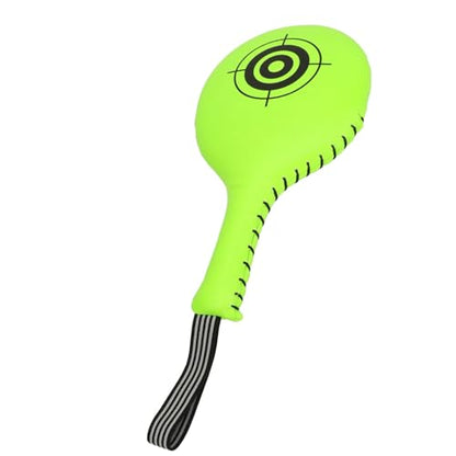 Boxing Target Paddle Kickboxing Striking Target Pad Martial Arts Training Equipment for Tae Kwon Do Karate Kickboxing Martial Arts Training - color: Fluorescent Green