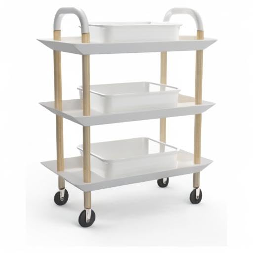 5-Pack Commercial Bus Tubs Box/Tote Box, White Plastic Storage Bin with Handles/Wash Basin Tub (8 Liter) - color: White, size: 8 Liter-White