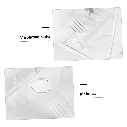 BESPORTBLE 1Pc Aquarium Breeding Box Hanging Fish Isolation Incubator for Breeding Lightweight Design for Fish Shrimp and Turtles
