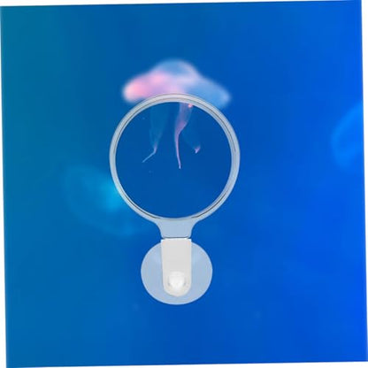Abaodam Acrylic Aquarium Viewer with Cup for Clear Observation of Small Animals and Plants Fish Tank Tool for Enhanced Detail and Easy Use