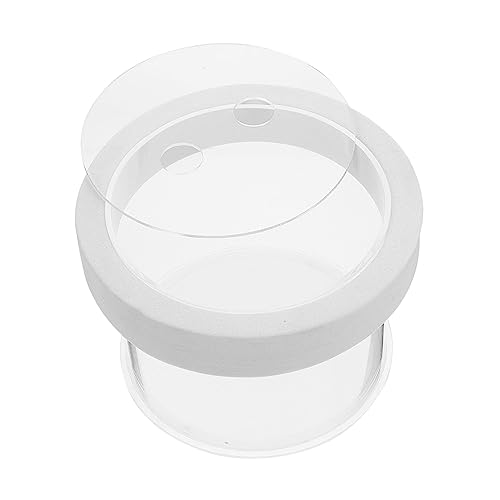 Wakauto Floating Acrylic Fish Breeding Box for Aquarium Transparent Hatchery Isolation Tank with Mesh Bottom for Small Fish Breeding and Acclimation Easy to Clean and Practical Tank