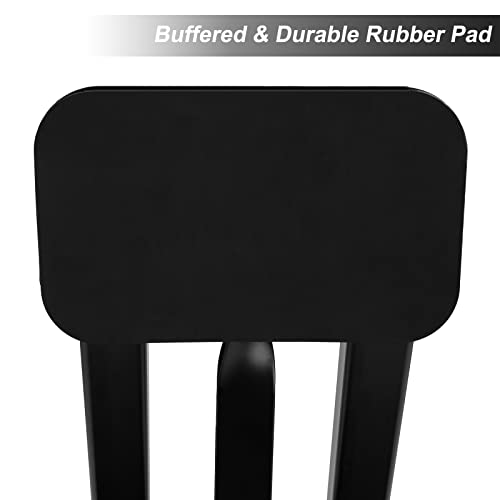 TENTOTEN Bass Drum Practice Pads, Folding Bass Pedal Practice Pad for Training - Real Feel High Density Rubber Rebound
